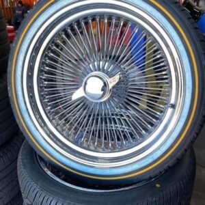 20” Wire Wheels with Vogue Tyres